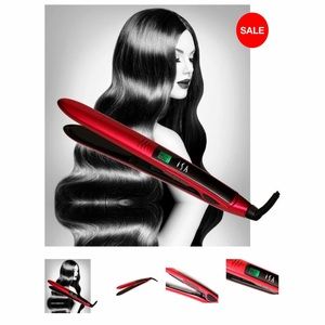 ISA professional digital titanium flat iron hair